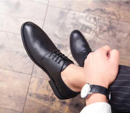 Brock Men's Premium Leather Shoes