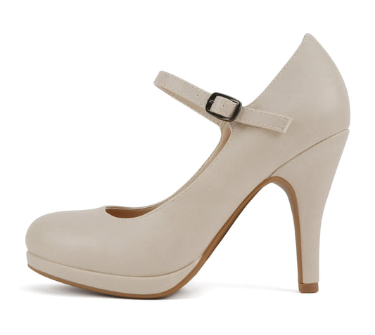 CITYCLASSIFIED Dennis Nude High Heel Pump